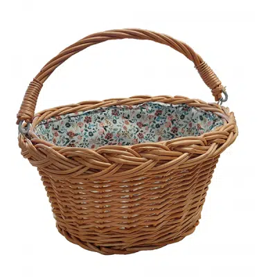 Hollie - Fietsmand - Floral Blush