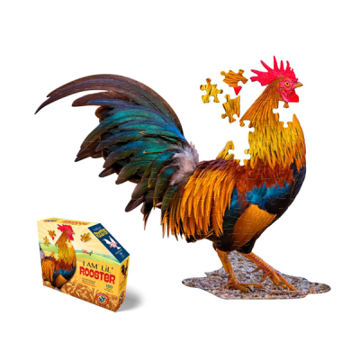 I am puzzle - Poster size - Rooster
