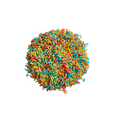 Grennn - Speelrijst regenboog mix 500 gram