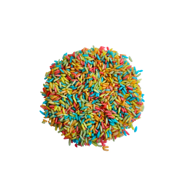 Grennn - Speelrijst regenboog mix 500 gram