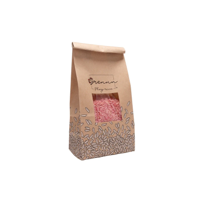 Grennn - Speelrijst roze 500 gram