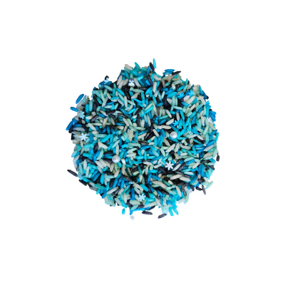 Grennn - Speelrijst snow mix 500 gram