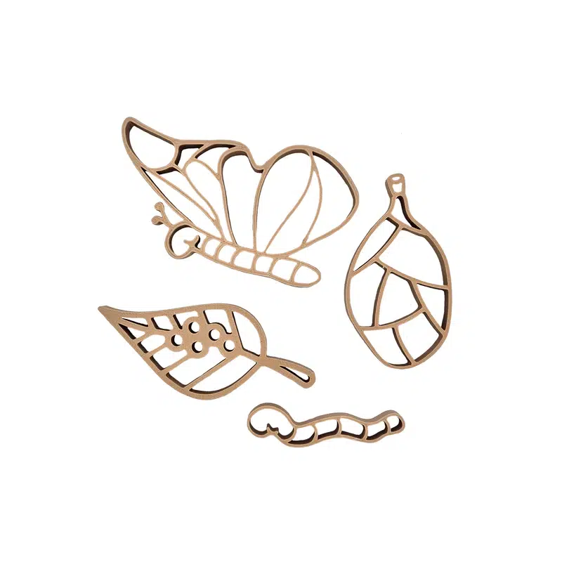 Grennn - vlinder cyclus uitsteker