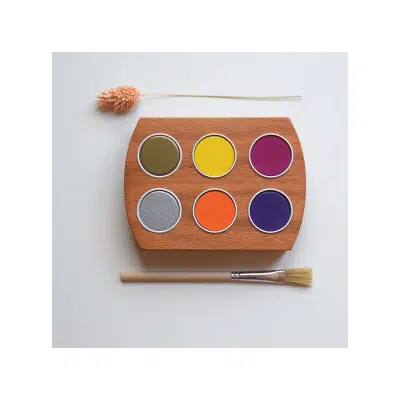 Grennn - Waterverf houder 6 kleuren