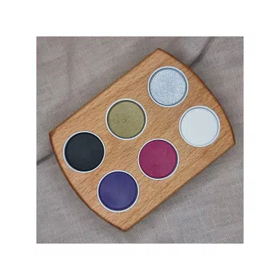 Grennn - Waterverf houder 6 kleuren unicorn