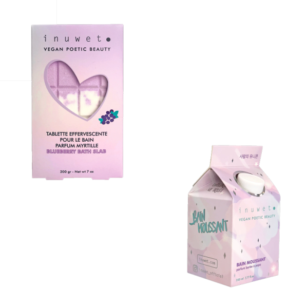 Inuwet - Bath Gift Set - Splash Blueberry