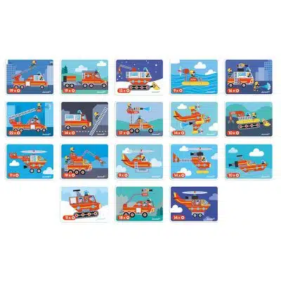 Janod Magnetibook - Brandweer