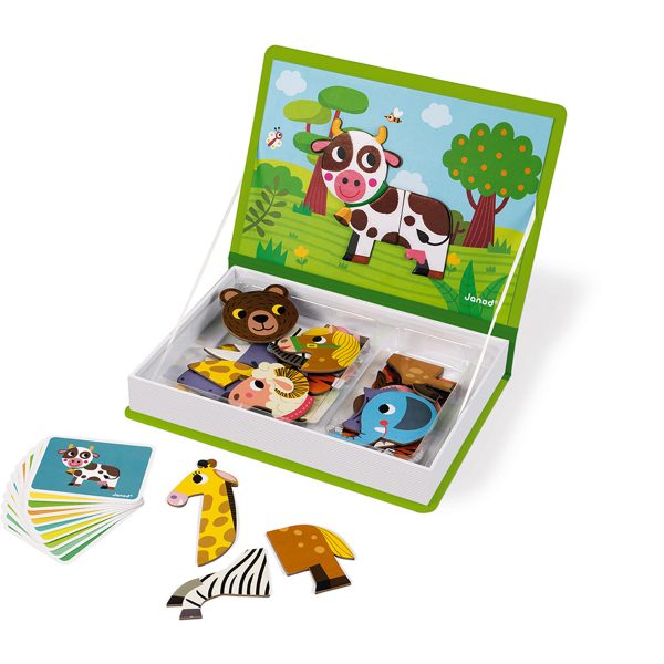 Janod Magnetibook - Dieren