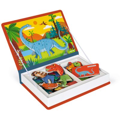 Janod - Magnetibook - Dinosaurus