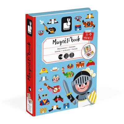 Janod Magnetibook - Verkleedfeest jongens