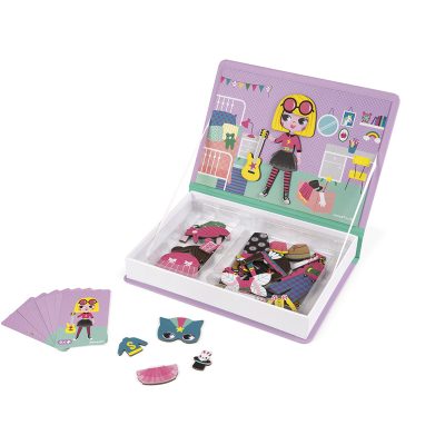 Janod Magnetibook - Verkleedfeest meisjes