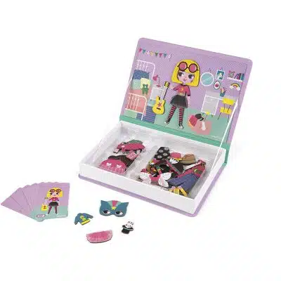 Janod Magnetibook - Verkleedfeest meisjes