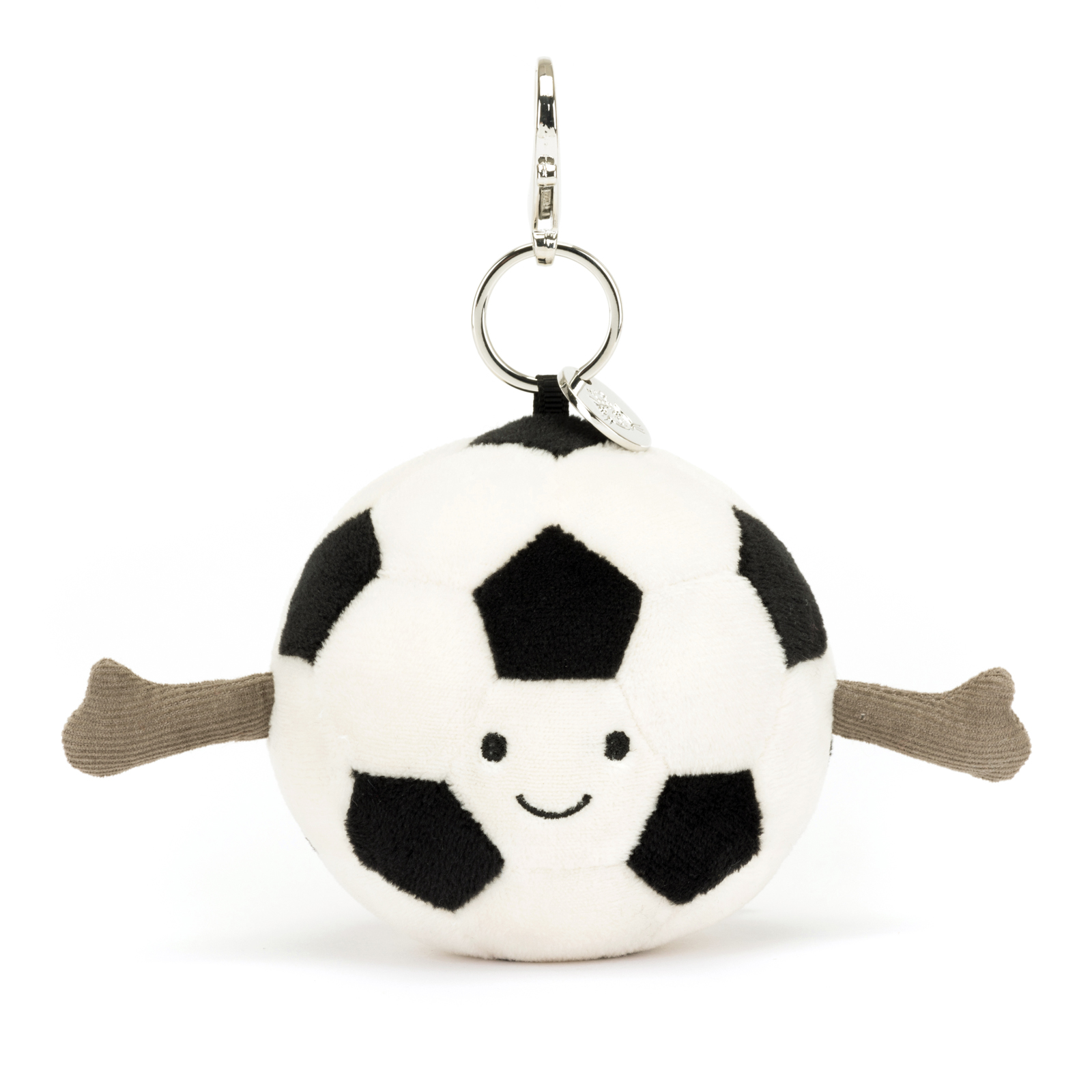 Jellycat – Amuseable Sports – Football Bag Charm - Mens & Kinders