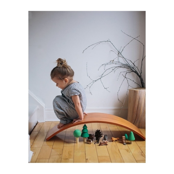 Kinderfeets - Houten balansbord - Sage Wash