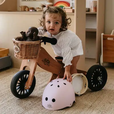 Kinderfeets - Rieten Fietsmandje