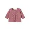 Lil' Atelier - Dora - Loose Knit Cardigan - Nostalgia Rose 86