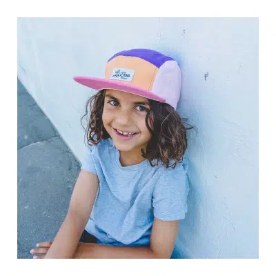 Lil' Boo - Lil' Boo Block Pink/Turquoise Visor - M: 1.5-4y (49-52 cm)