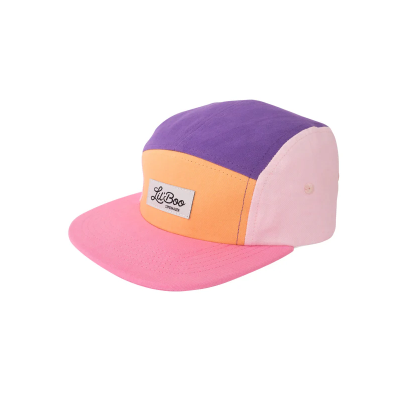 Lil' Boo - Lil' Boo Block Pink/Turquoise Visor - M: 1.5-4y (49-52 cm)