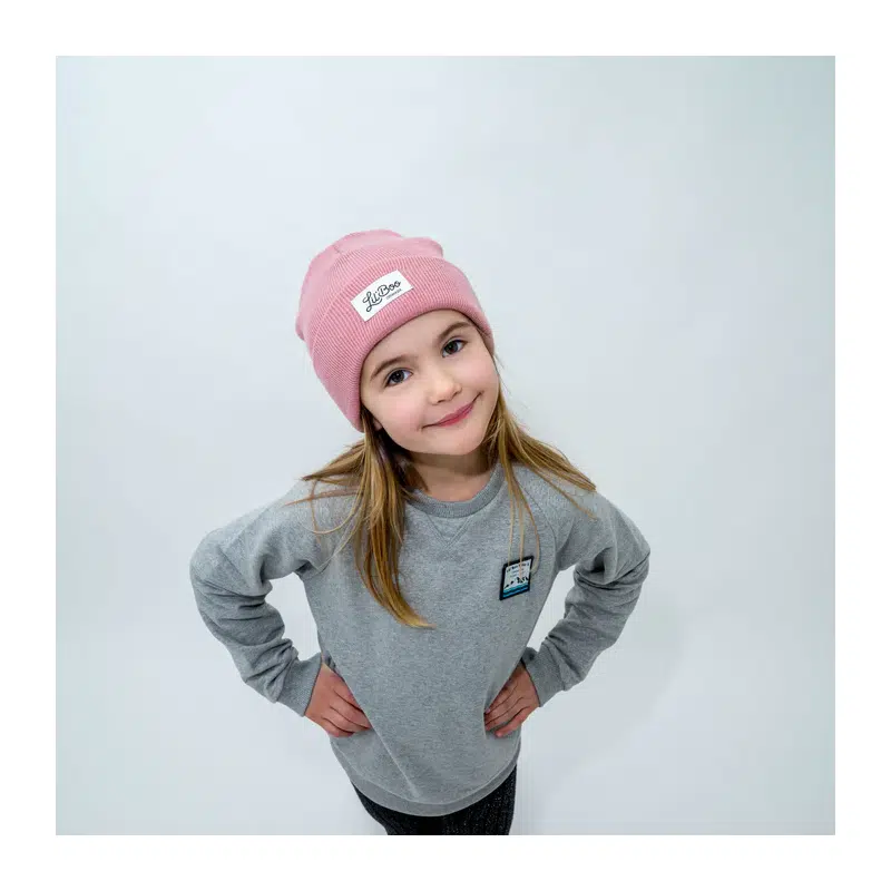 Lil' Boo - Lil' Boo Classic Beanie - Dusty Pink - 1-3y