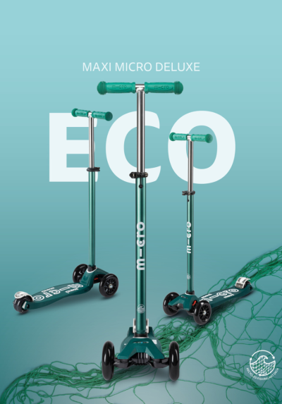 Micro Step - Maxi Deluxe ECO LED - Zwart