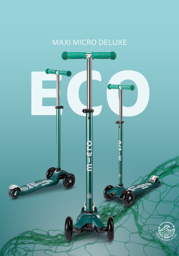 Micro Step - Maxi Deluxe ECO LED - Zwart