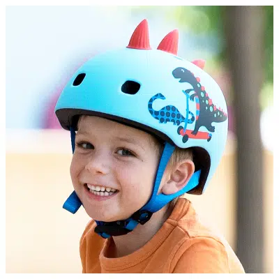 Micro Step - Micro helm Deluxe -3D Dino (M)