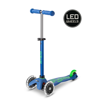 Micro Step - Mini Deluxe LED - Blauw/groen