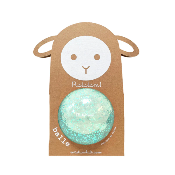 Ratatam - Baby Sheep Ball - Blue 10cm