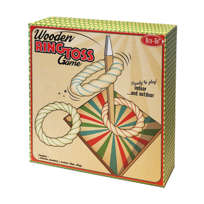 Retr-Oh - Wooden Ring Toss Game