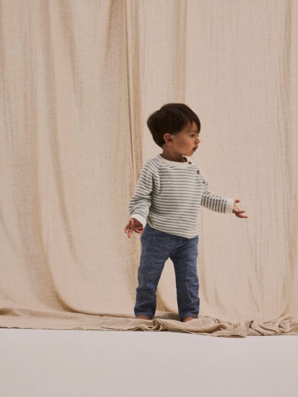 Lil' Atelier - Kadin - Wrap Knit Pullover - Coconut Milk 56