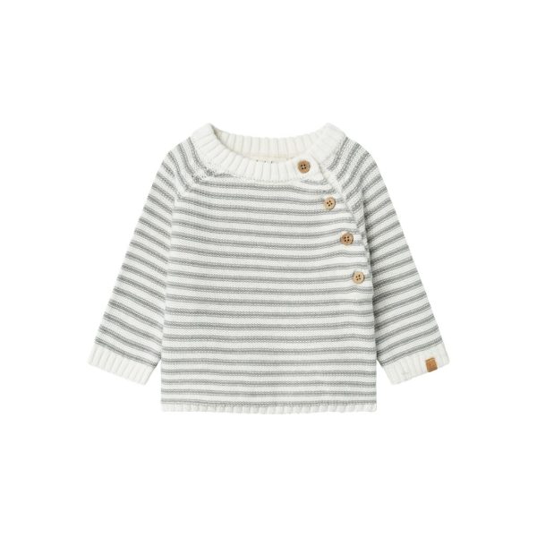 Lil' Atelier - Kadin - Wrap Knit Pullover - Coconut Milk 56
