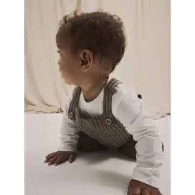 Lil' Atelier - Lanu - Loose Overall - Laurel Oak 56