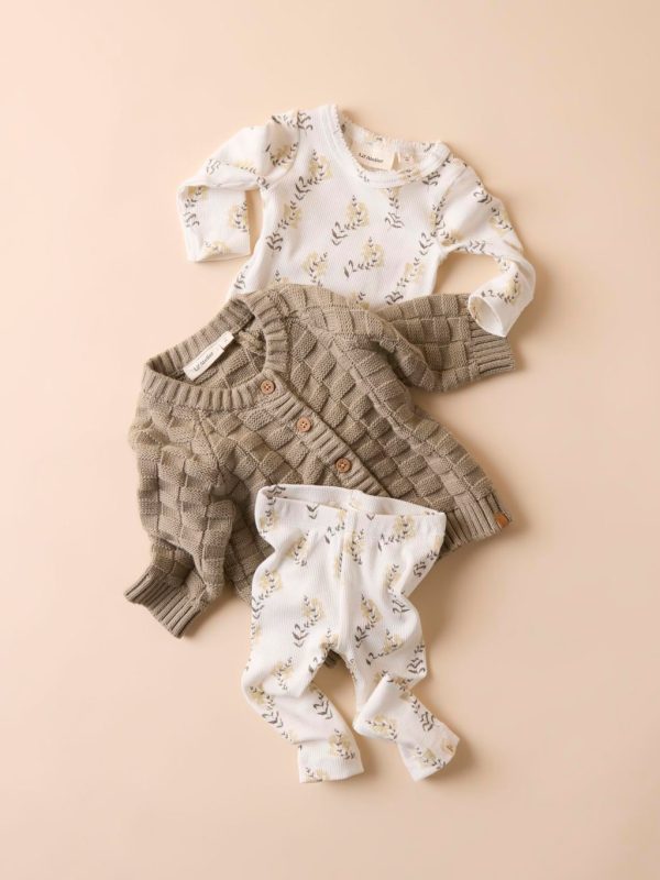 Lil' Atelier - Larson - Knit Cardigan - Laurel Oak 56
