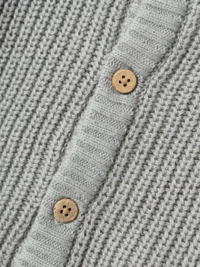 Lil' Atelier - Nemlen - Knit Cardigan - Limestone 56