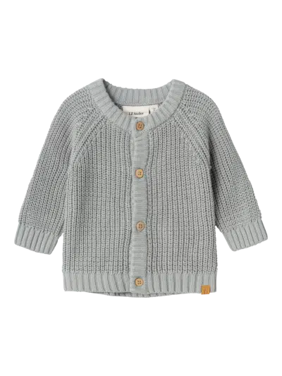 Lil' Atelier - Nemlen - Knit Cardigan - Limestone 56