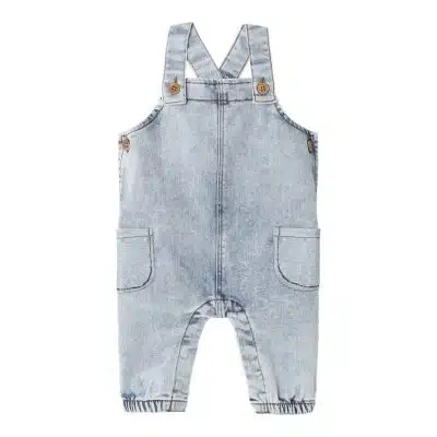 Lil' Atelier - Saga - Loose Denim Overall 5540 - Light Blue Denim 56