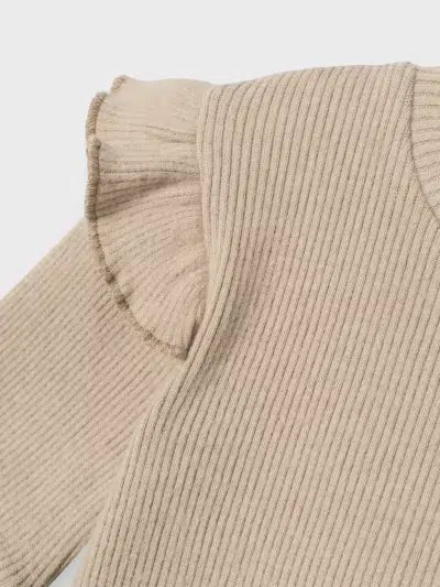 Lil' Atelier - Sophia - Top - Travertine Melange 56