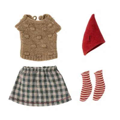 Maileg - Kerst outfit - medium muis - meisje