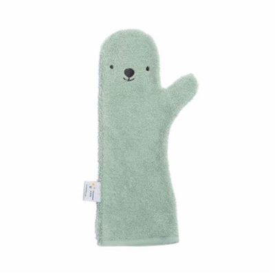 Nifty - Baby Shower Glove - Green Bear