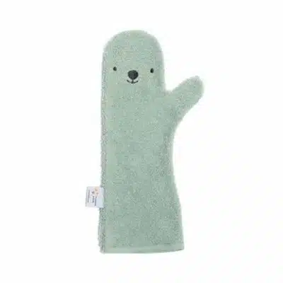 Nifty - Baby Shower Glove - Green Bear