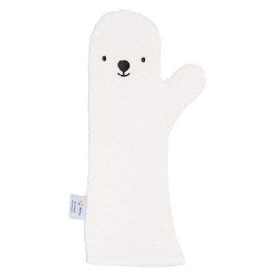 Nifty - Baby Shower Glove - White Bear