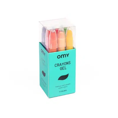 OMY - 9 CRAYONS GEL