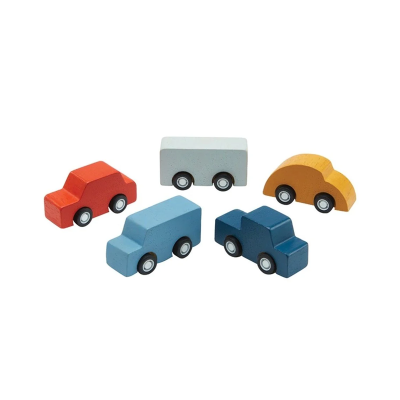 Plantoys - Mini auto set