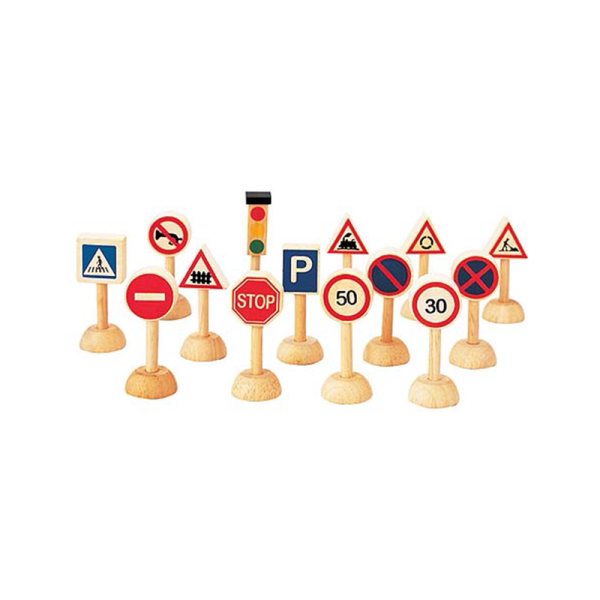 Plantoys - Verkeersborden en lichtset