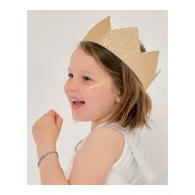 Ratatam - Glitter crown - Gold