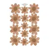 Studioloco - Wallstickers - Daisies Rust - 4 vellen