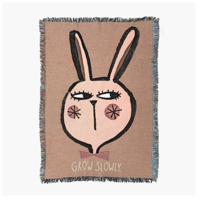 Studioloco - Walltapestry - Rabbit - Grow Slowly 140x100cm