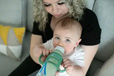 Dr Brown's - Siliconen handles - narrow bottles - blauw