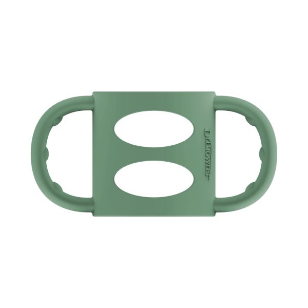 Dr Brown's - Siliconen handles - narrow bottles - blauw