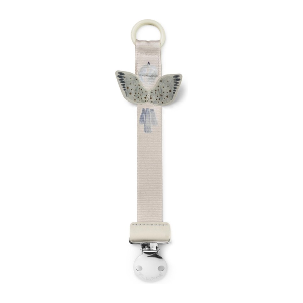 Elodie Pacifier clip - Watercolor Wings